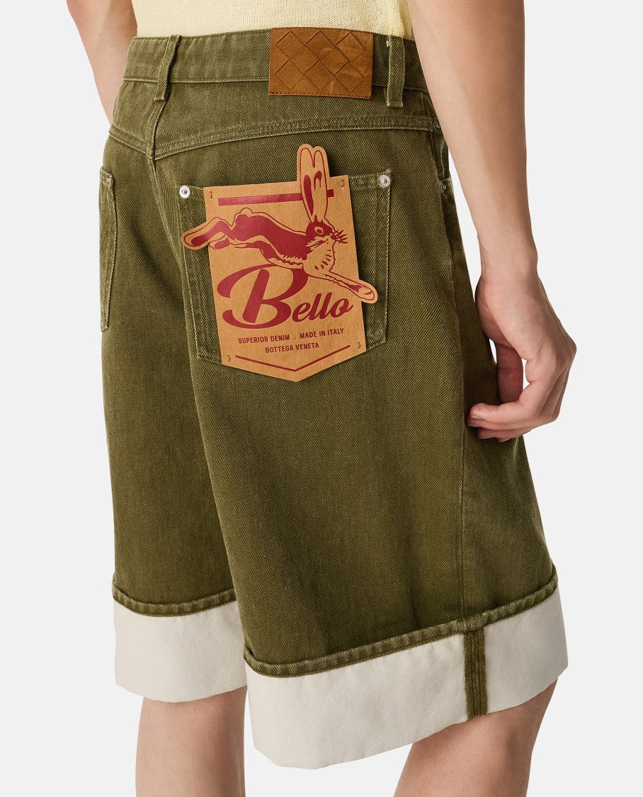 Bottega Veneta Stone Washed Short Pants