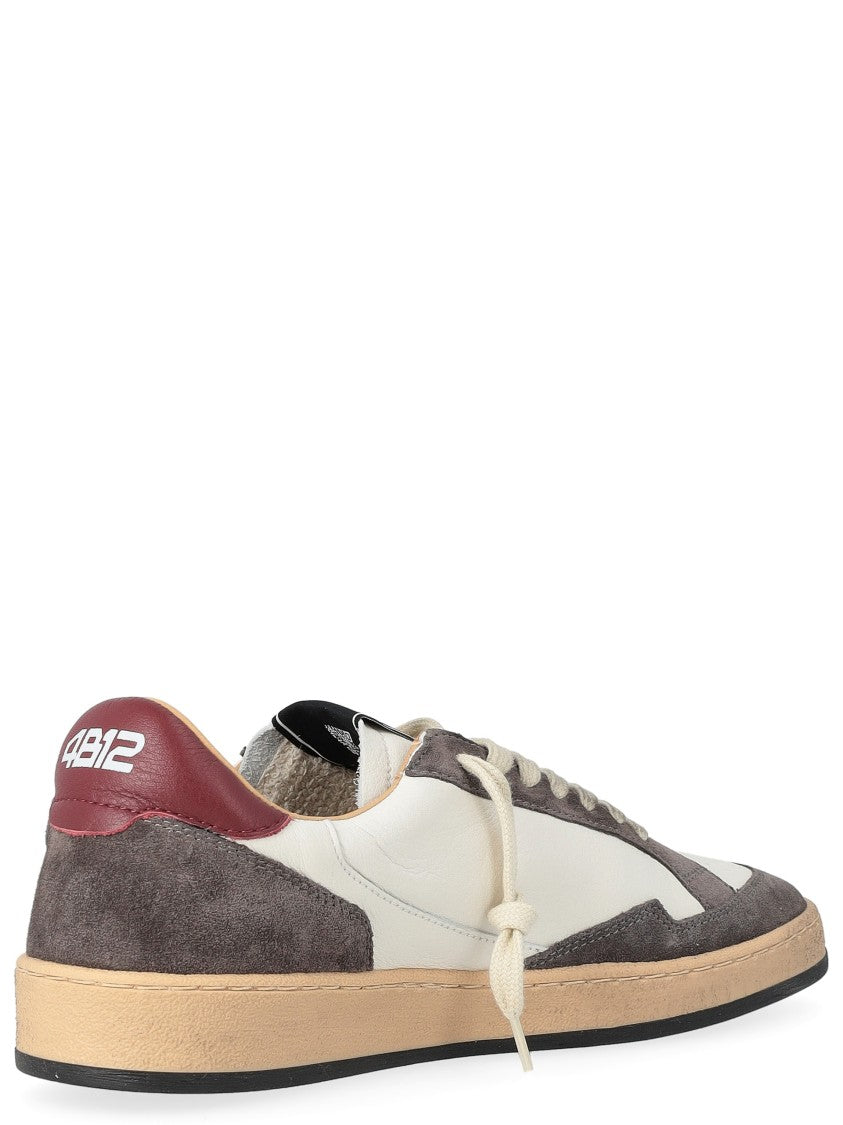 4B12 Low-Top Sneakers With Smooth