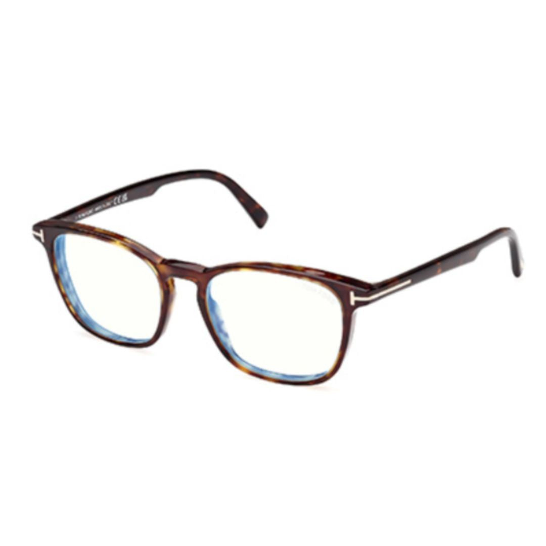 Tom Ford Ft5960-B Rectangular Tortoiseshell Acetate Eyeglasses