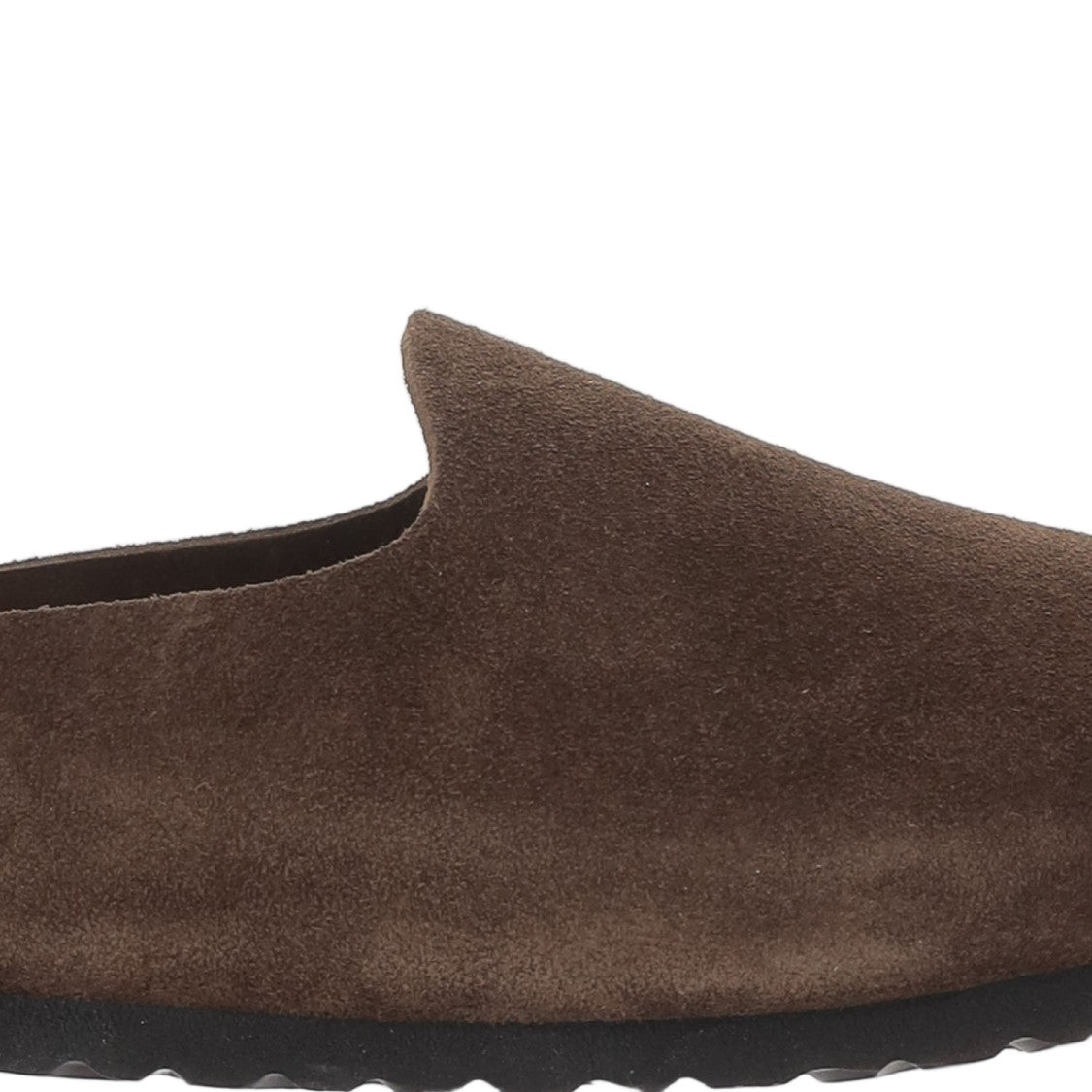 Birkenstock Brown Suede Slip-On Amsterdam Wrapped Mules
