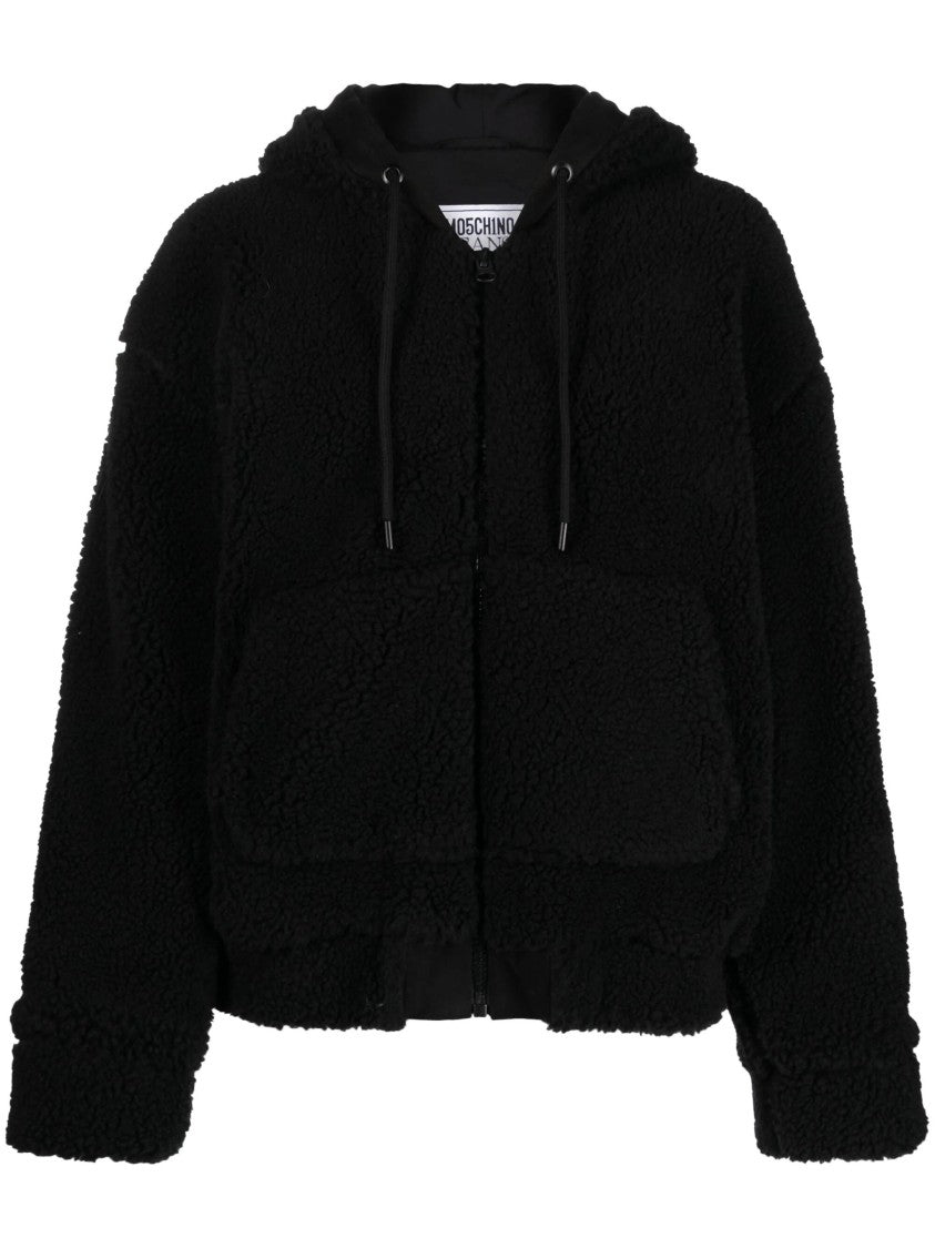 Moschino Puffer Jacket With Cozy Hood