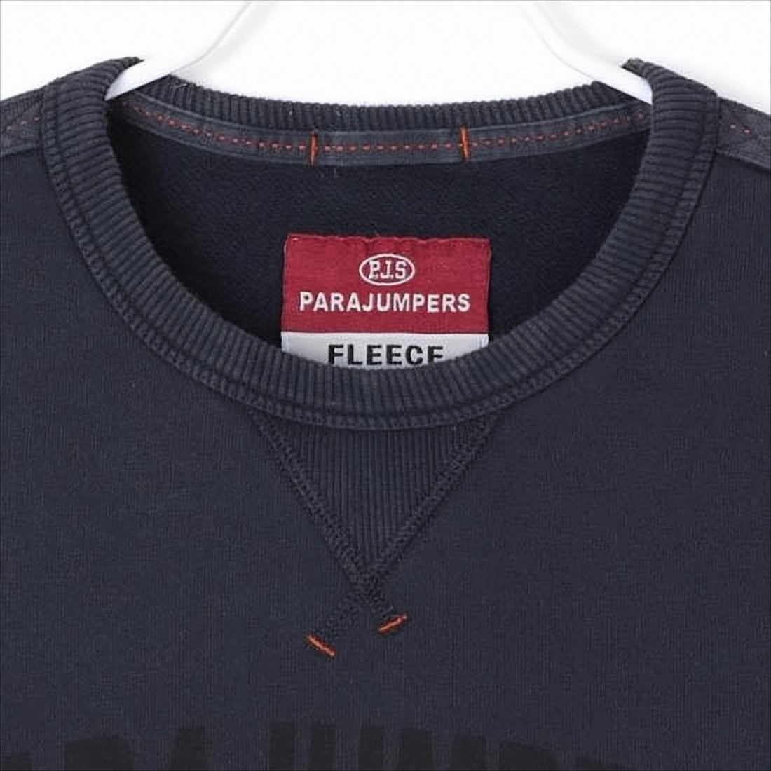 Parajumpers Long-Sleeve Cotton Fleece Sweatshirt With Embossed Logo