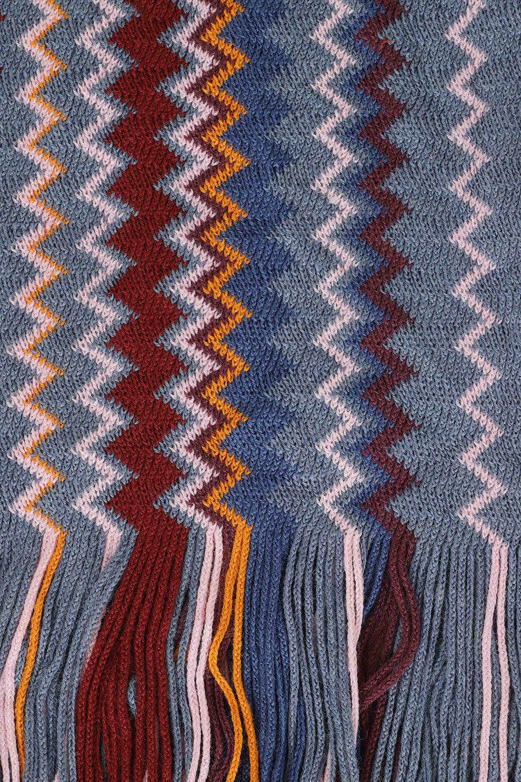 Missoni Multicolor Wool-Blend Zigzag Scarf