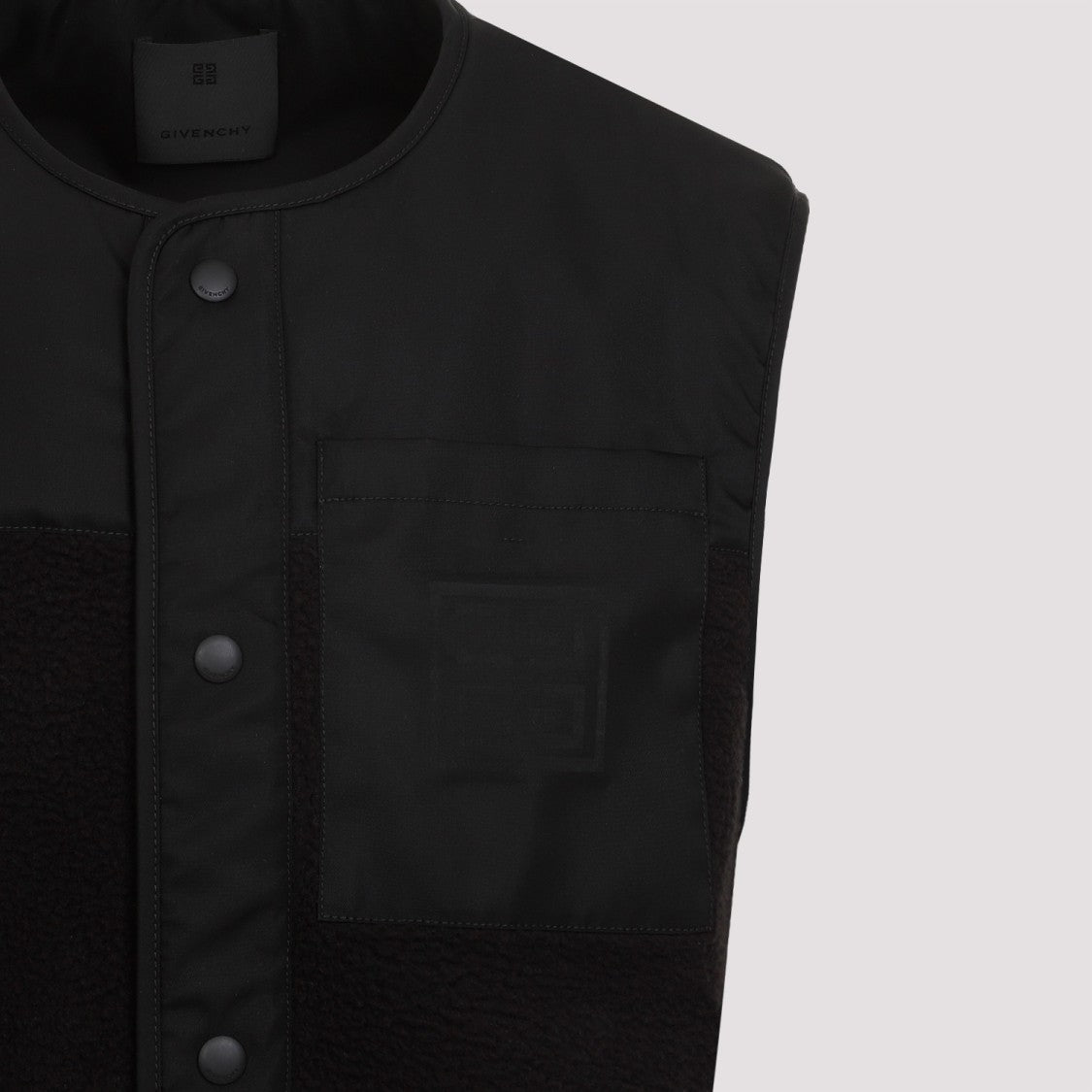 Givenchy Mix Material Vest 4G Pocket