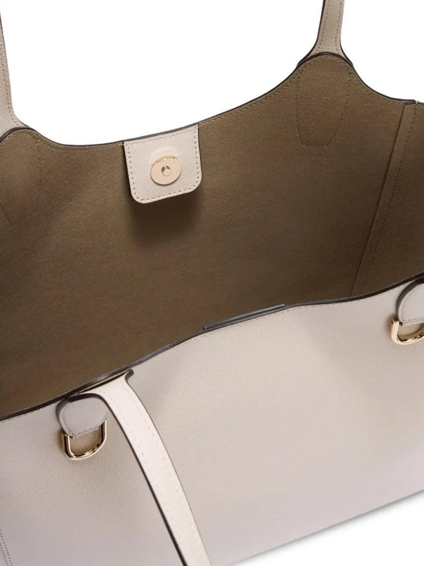 Furla Lea M Tote Smooth Leather Structured Bag