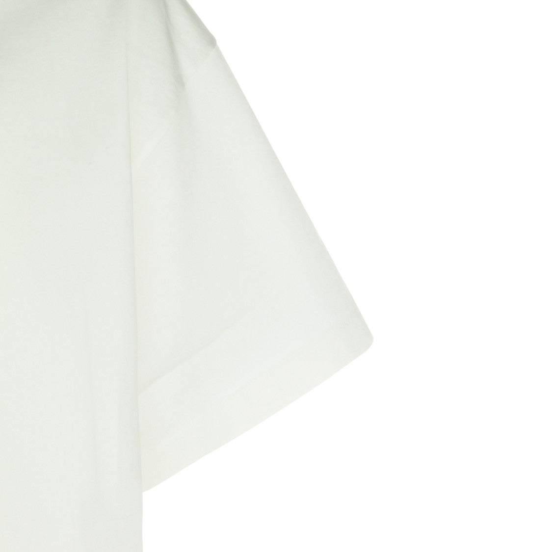 Jil Sander Porcelain Cotton Crew Neckline T-Shirt