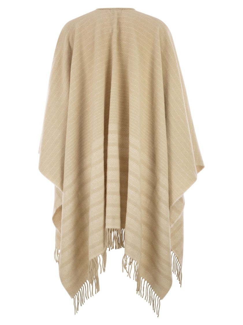 Peserico Fringed Virgin Wool