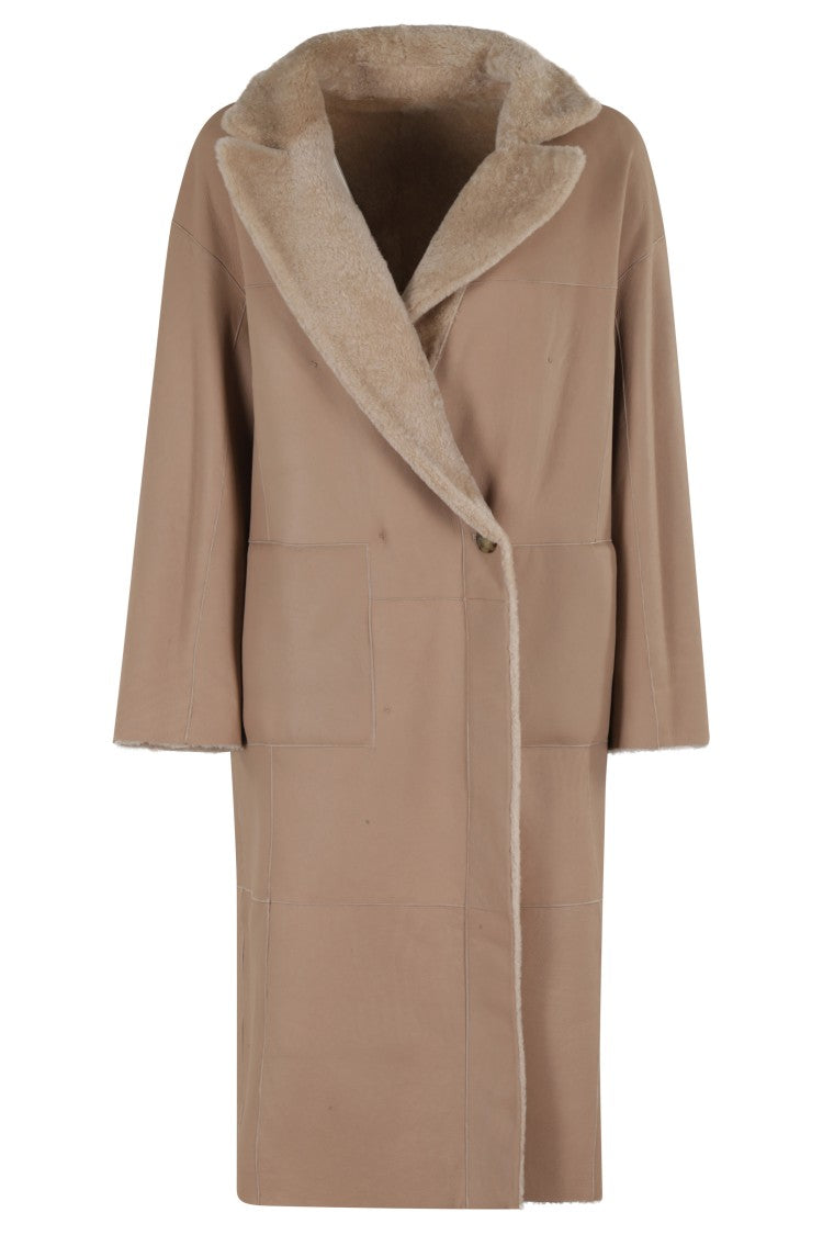 Blancha Light Astrakhan Merino Coat