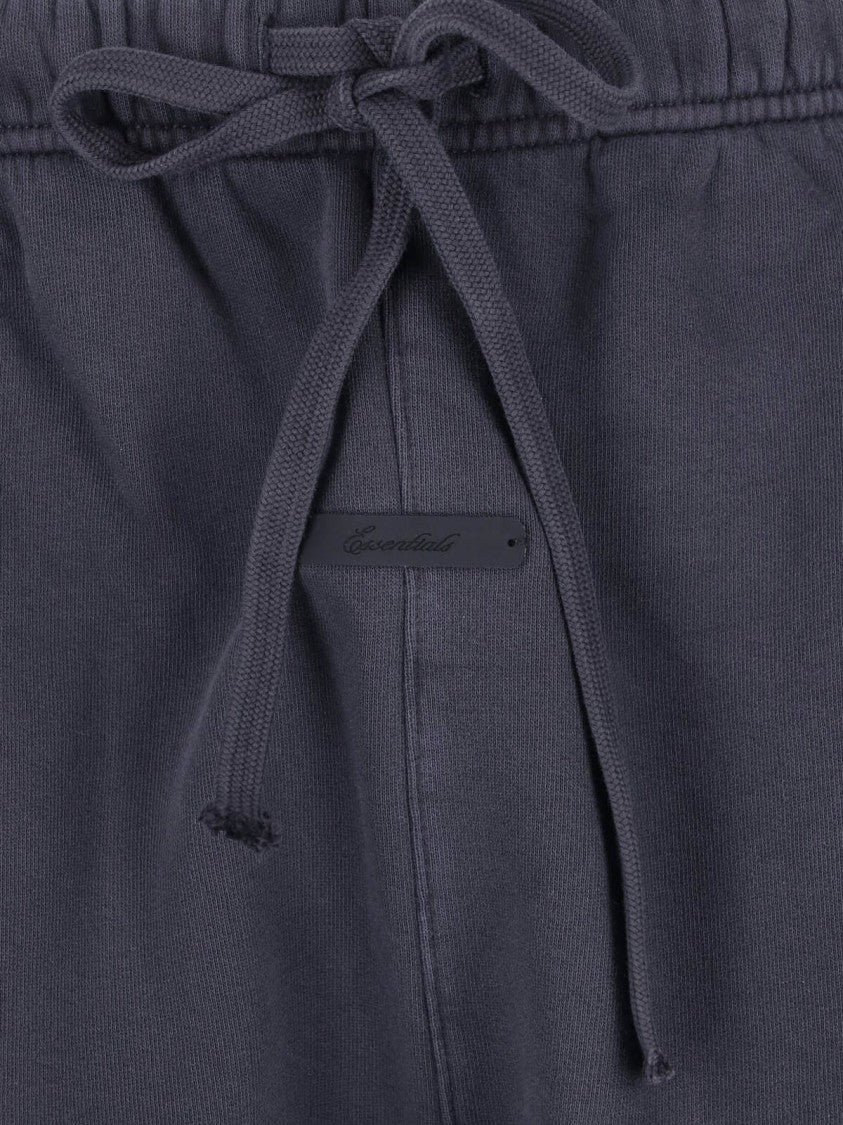 Fear Of God Essentials Beige Relaxed Wide-Leg Drawstring Trousers