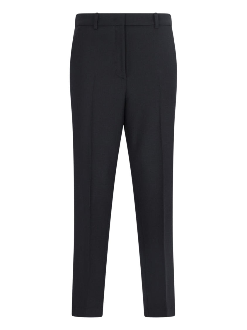 Incotex Mid-Rise Straight-Leg Chino Pants With Elasticated Waist Detail