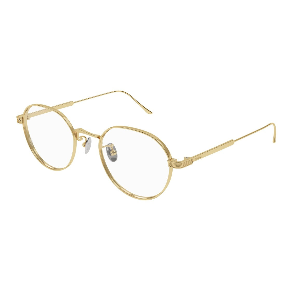 Cartier Ct0561oa Round Titanium Eyeglasses