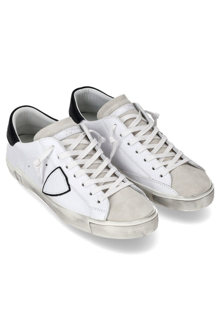 Philippe Model Low Paris Sneakers Black Heel Tab