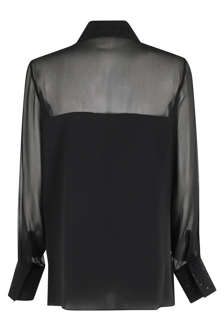 Antonelli Sheer Silk Blouse