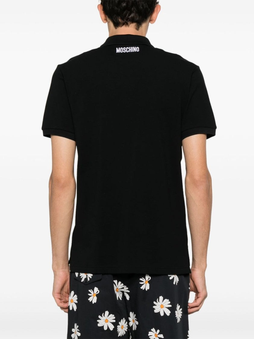 Moschino Black Polo Shirt