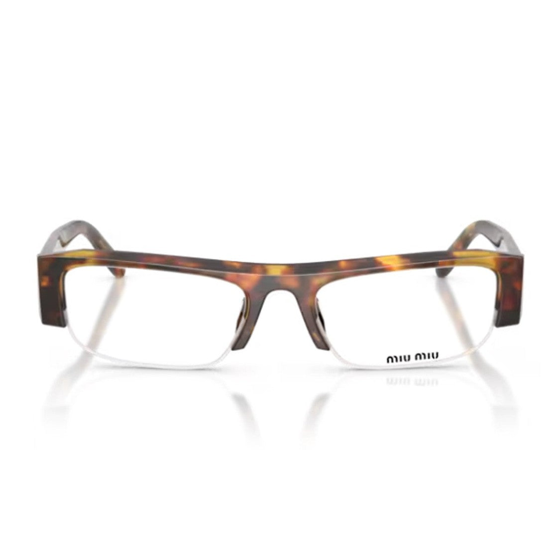 Miu Miu Havana 0Mu B07s Acetate Eyeglasses