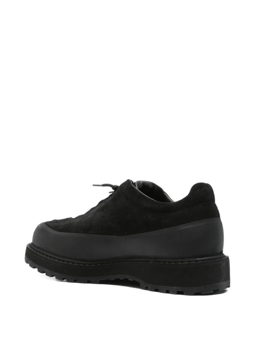 Stone Island Lace-Up Suede Trainers