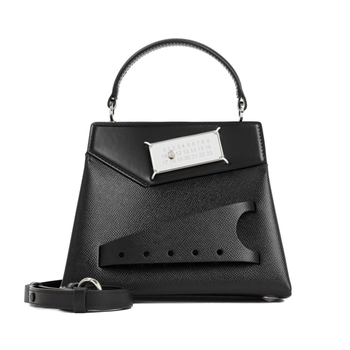 Maison Margiela Snatched Leather Small Handbag