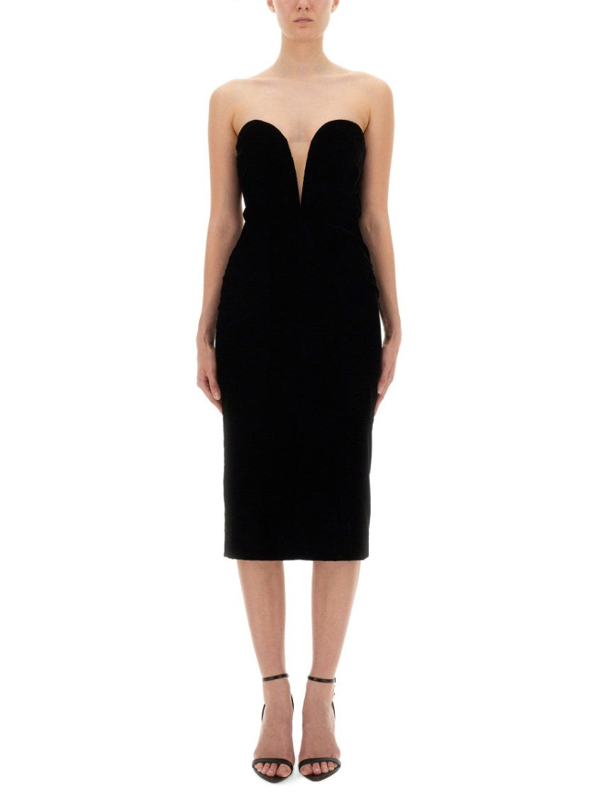 Tom Ford Velvet Cocktail Dress