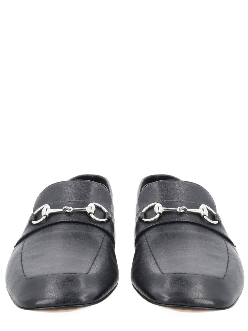 Gucci Ragazzo Horsebit Calf Leather Loafers