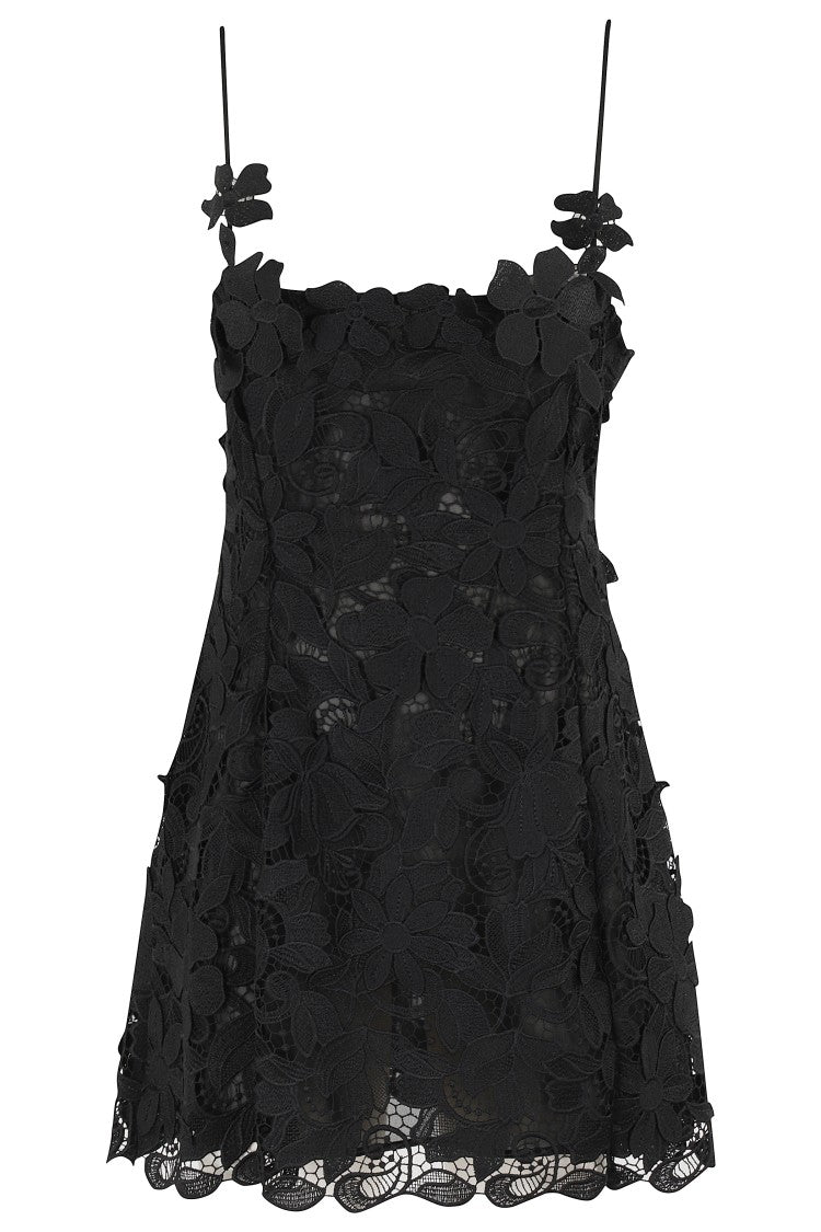 Blumarine Macrame Lace Dress