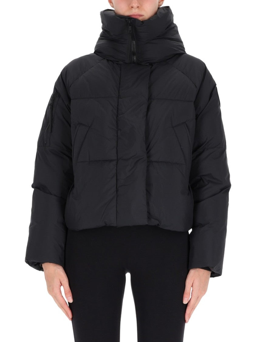 Canada Goose Cropped Puffer Jacket With Concealed Zipper