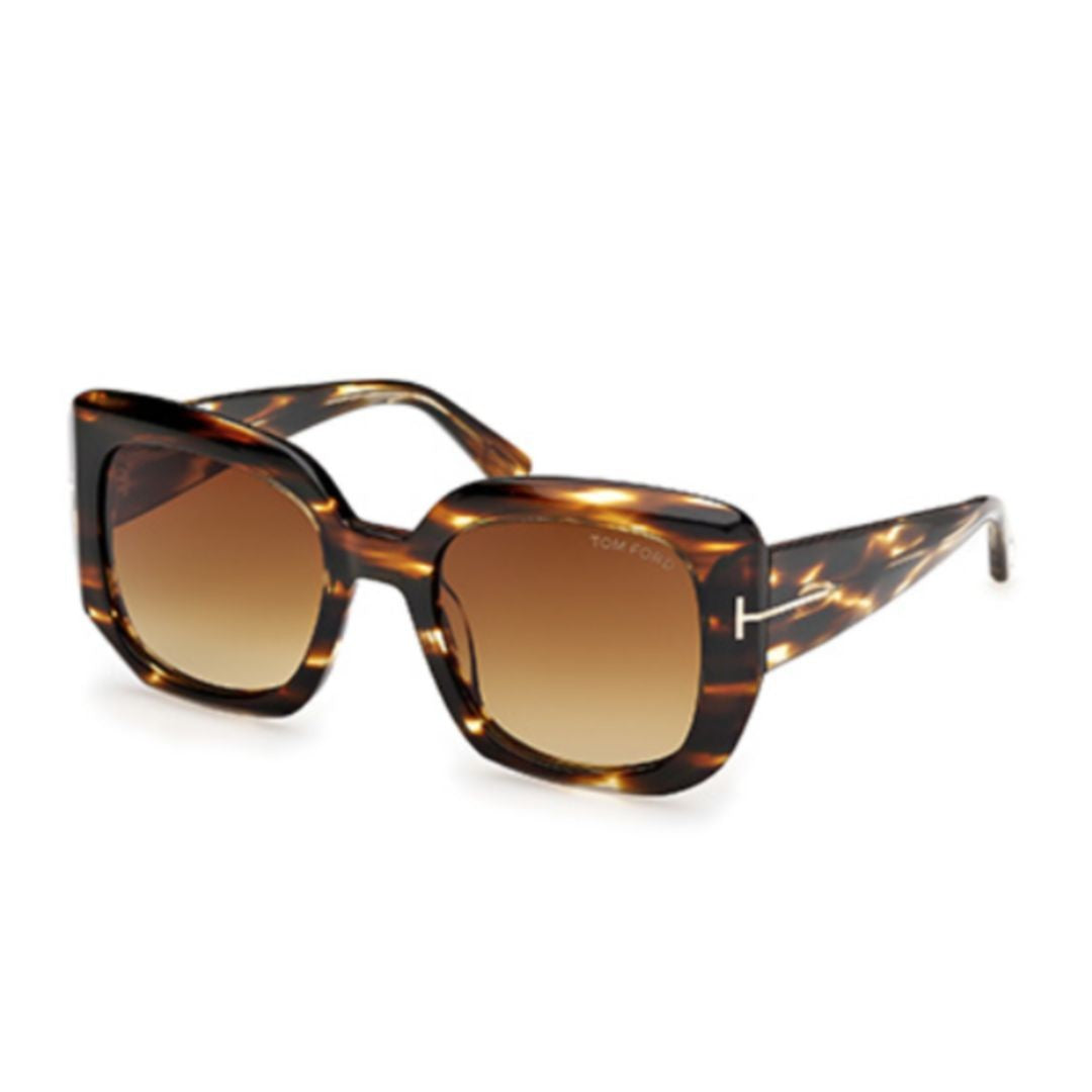 Tom Ford Ft1220 Oversized Tortoiseshell Acetate Sunglasses