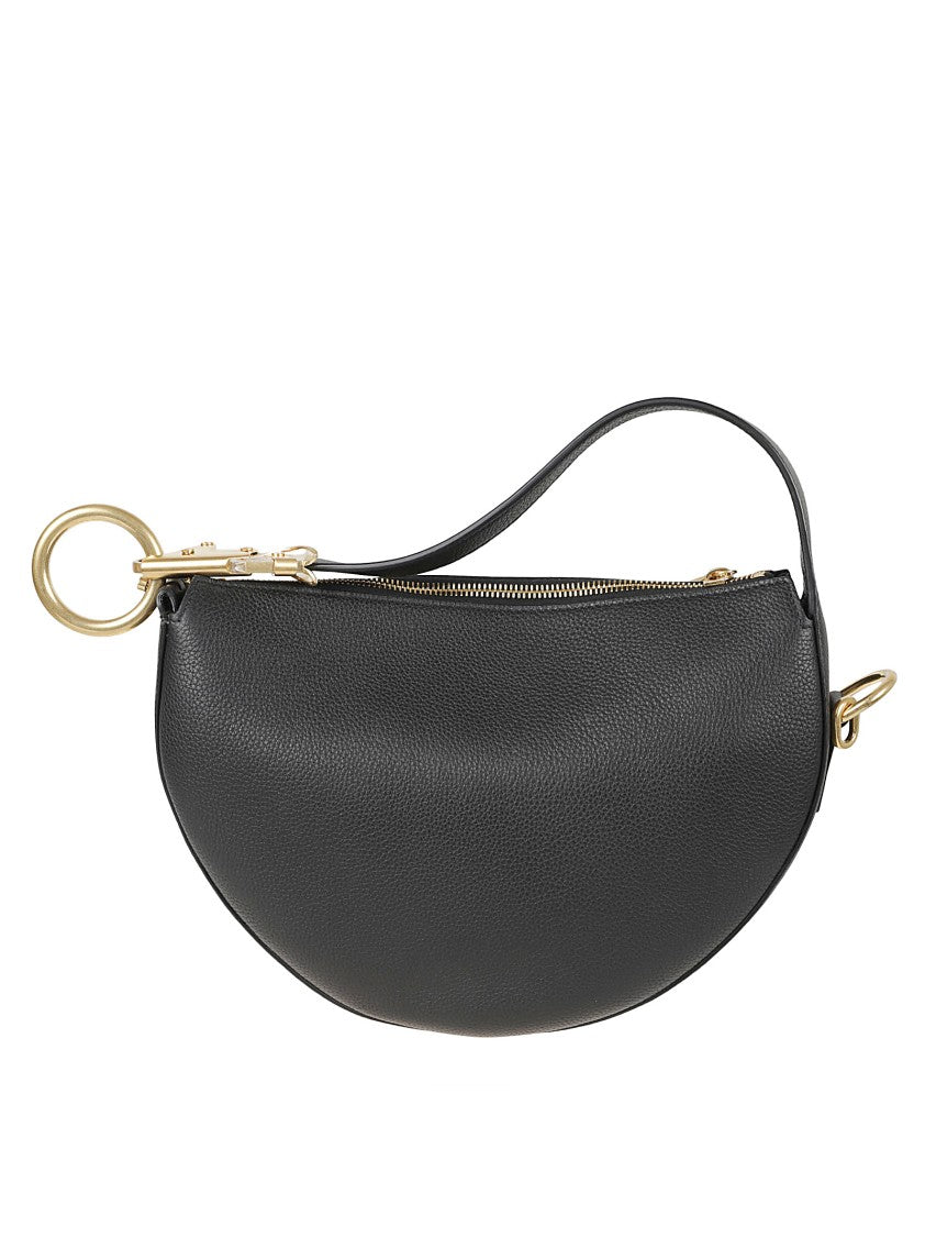 Burberry Textured Leather Handbag