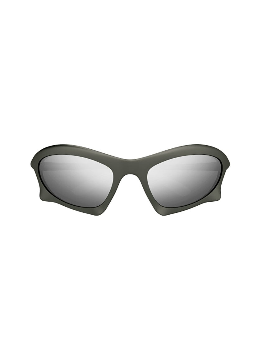 Balenciaga Grey Bb0229s Oversized Acetate Sunglasses