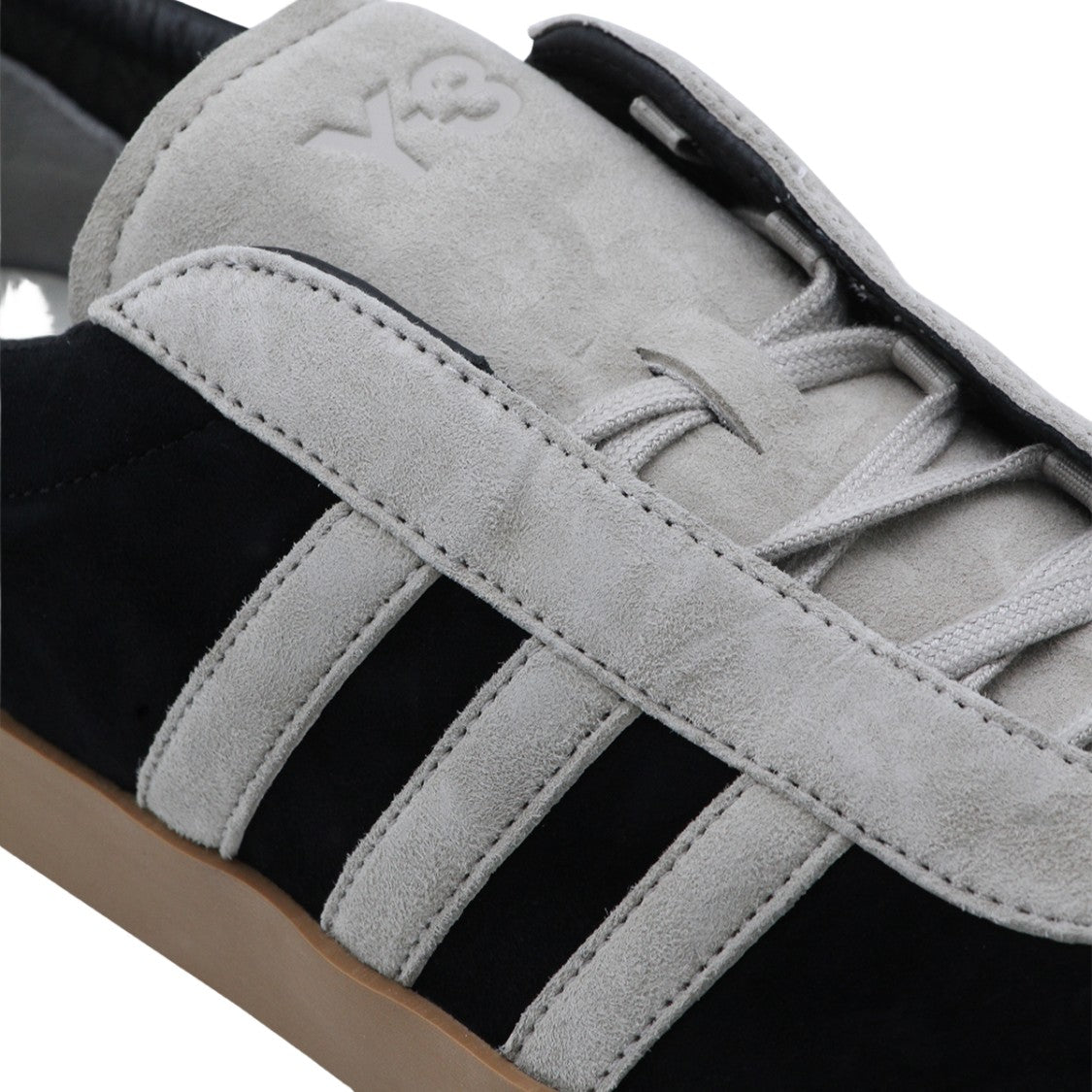 Y-3 Low-Top Black Suede Sneakers