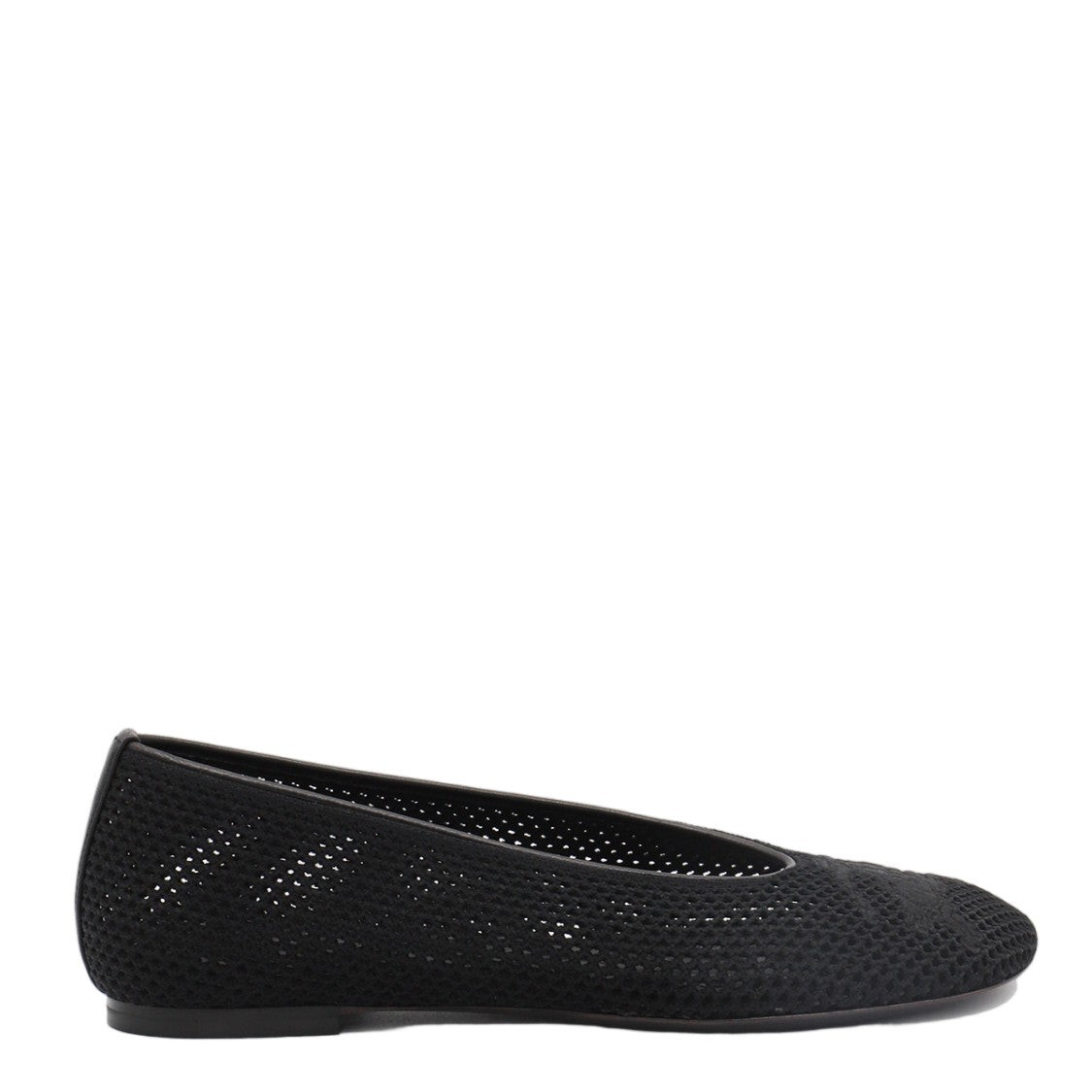 Burberry Minimalist Flat Shoes With Rounded Toe