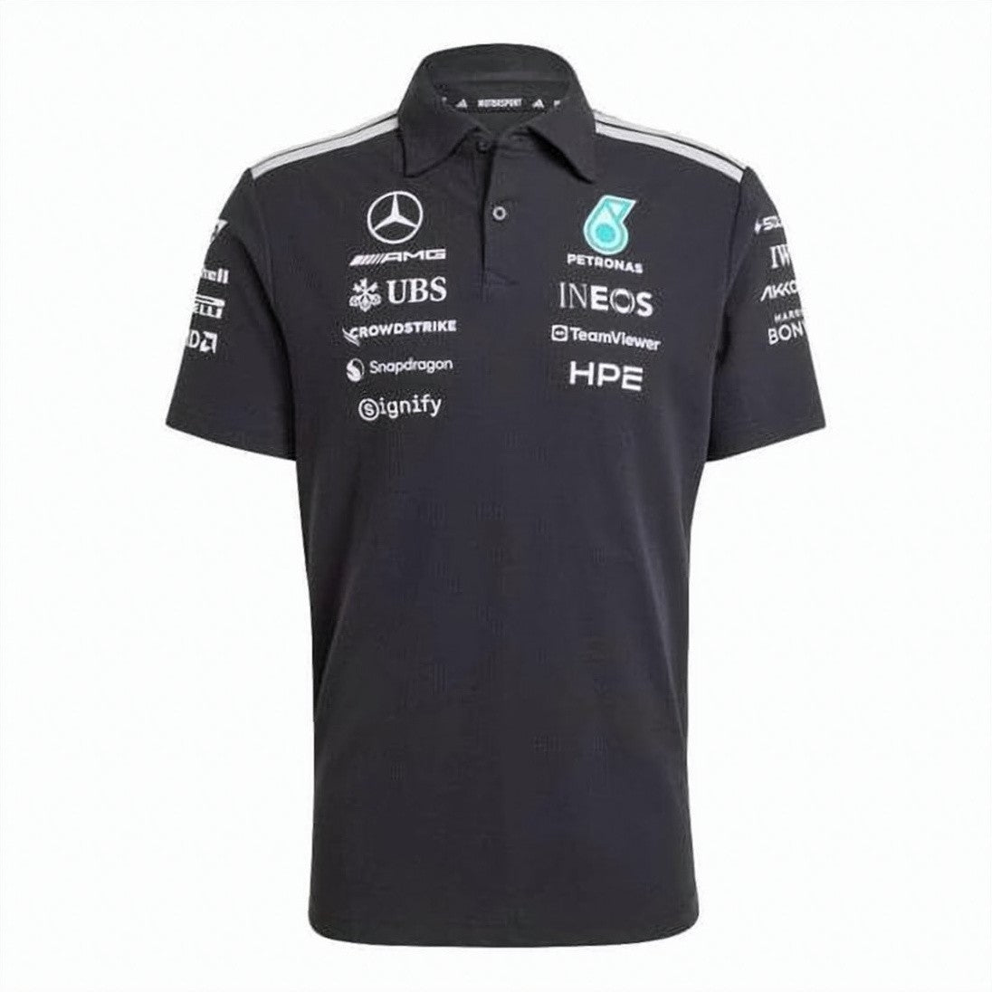 Adidas Short-Sleeved Polo Shirt With Classic Collar