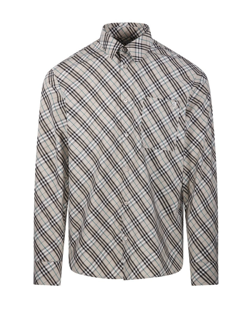 Burberry Classic Plaid Button-Down Shirt