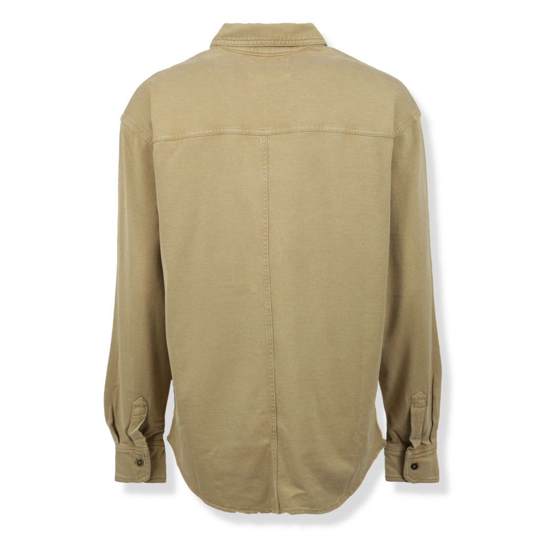 Isabel Marant Étoile Regular Fit Brown Shirt With Classic Collar