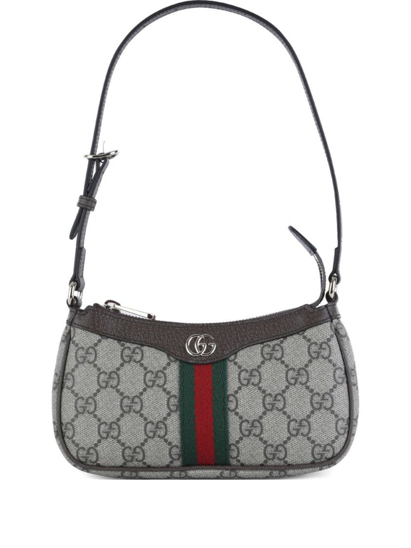 Gucci Rectangular Shoulder Bag With Signature Monogram