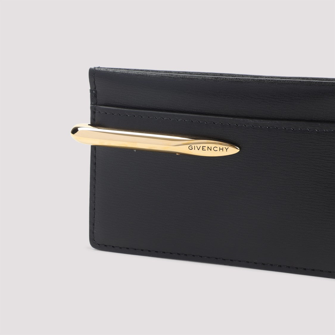 Givenchy Pinch Black Calf Leather Credit Card Case