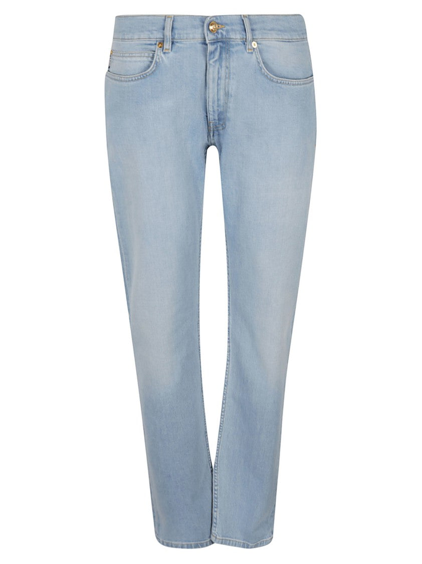 Versace Light Blue Denim Jeans