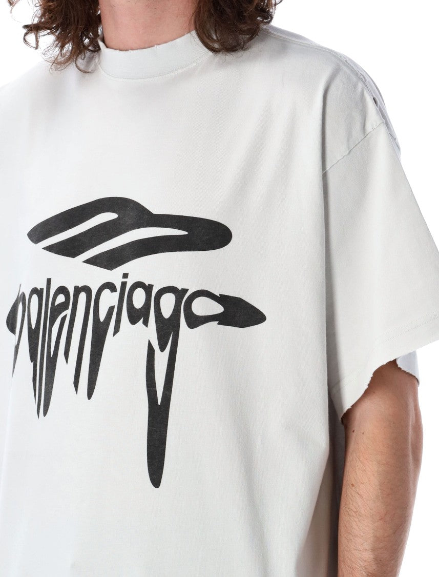 Balenciaga 3B Liquefied T-Shirt