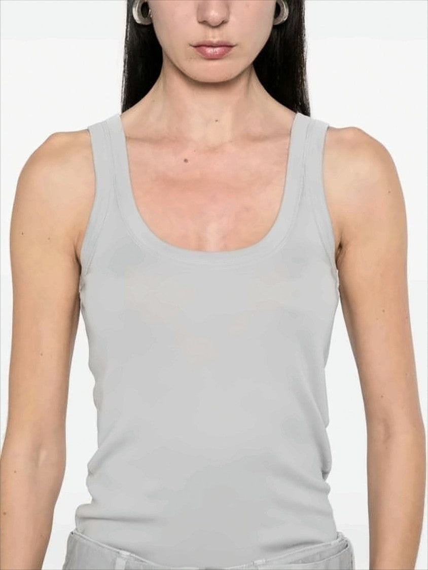 Lemaire Sleeveless Tank Top With Scoop Neckline