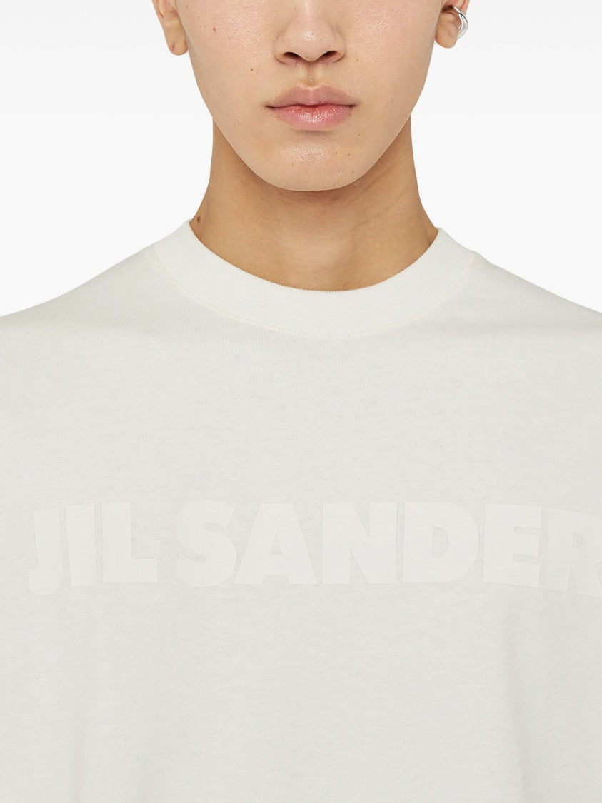 Jil Sander Relaxed-Fit White Cotton T-Shirt