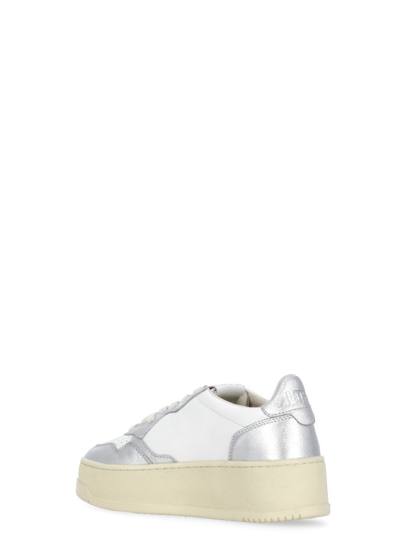 Autry White Autry Leather Sneakers