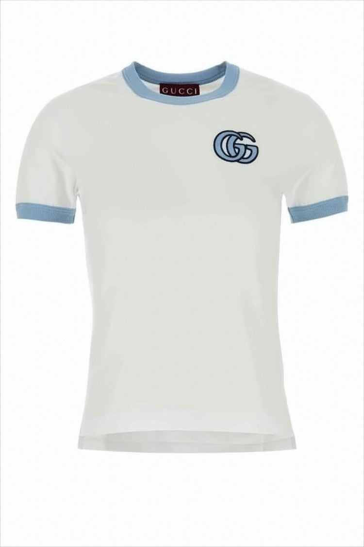 Gucci Fitted White T-Shirt