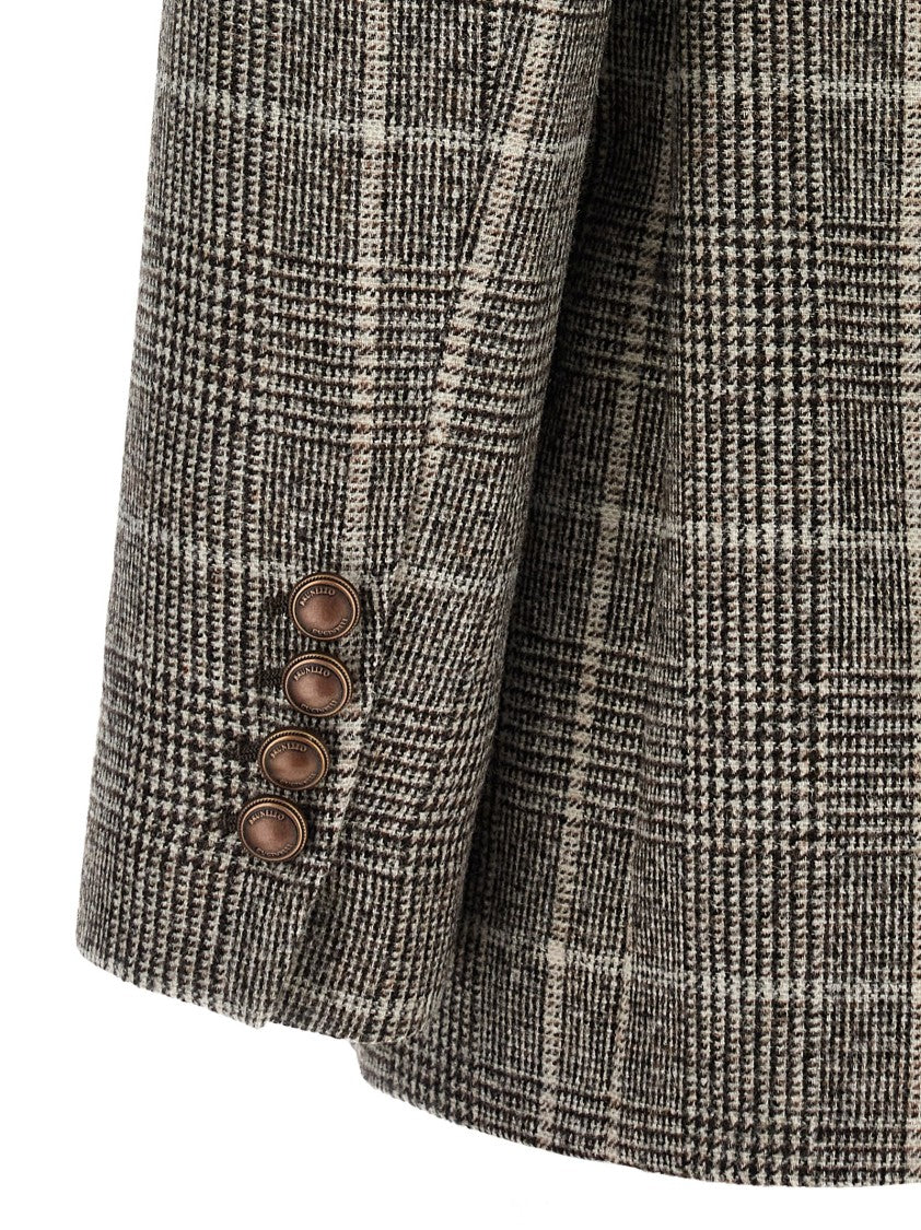 Brunello Cucinelli Prince Of Wales Blazer