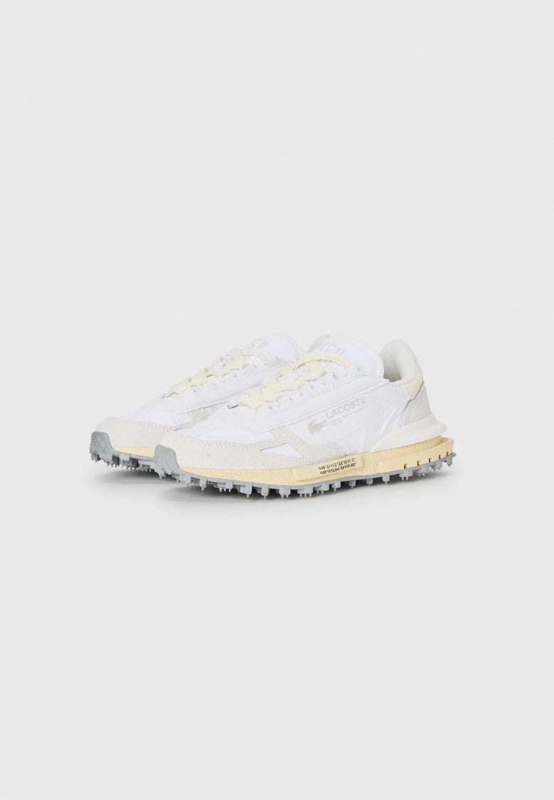 Lacoste White Elite Active Athletic Sneakers
