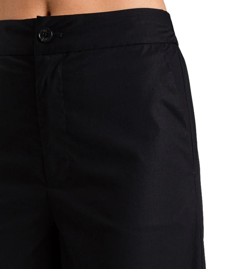 Twin-Set Wide-Leg Pants With Elasticated Back Waistband