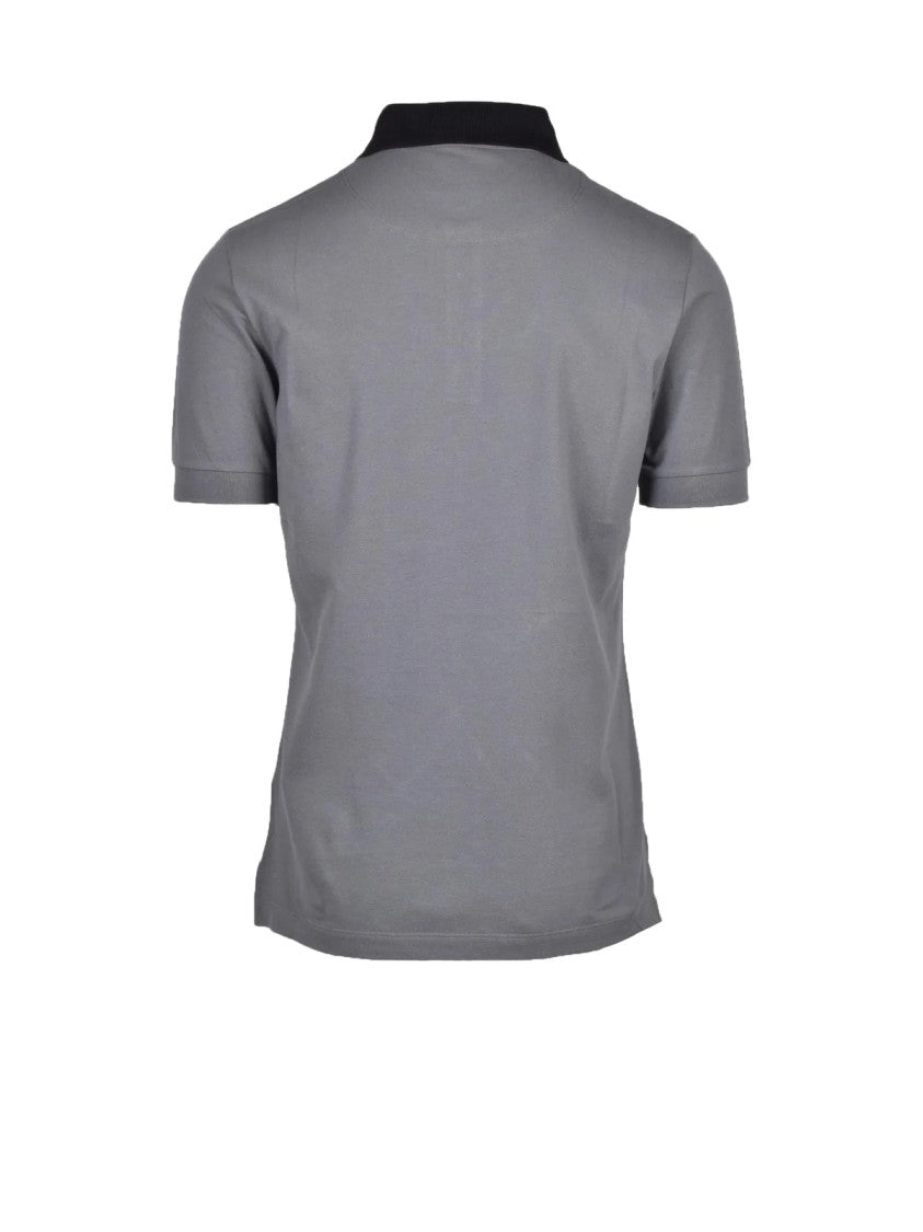 Vivienne Westwood Grey Cotton Polo Shirt