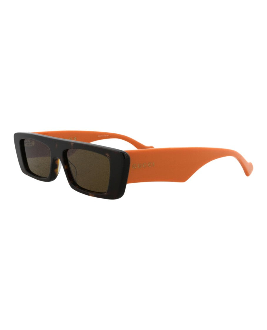 Gucci Square-Frame Recycled Acetate Sunglasses