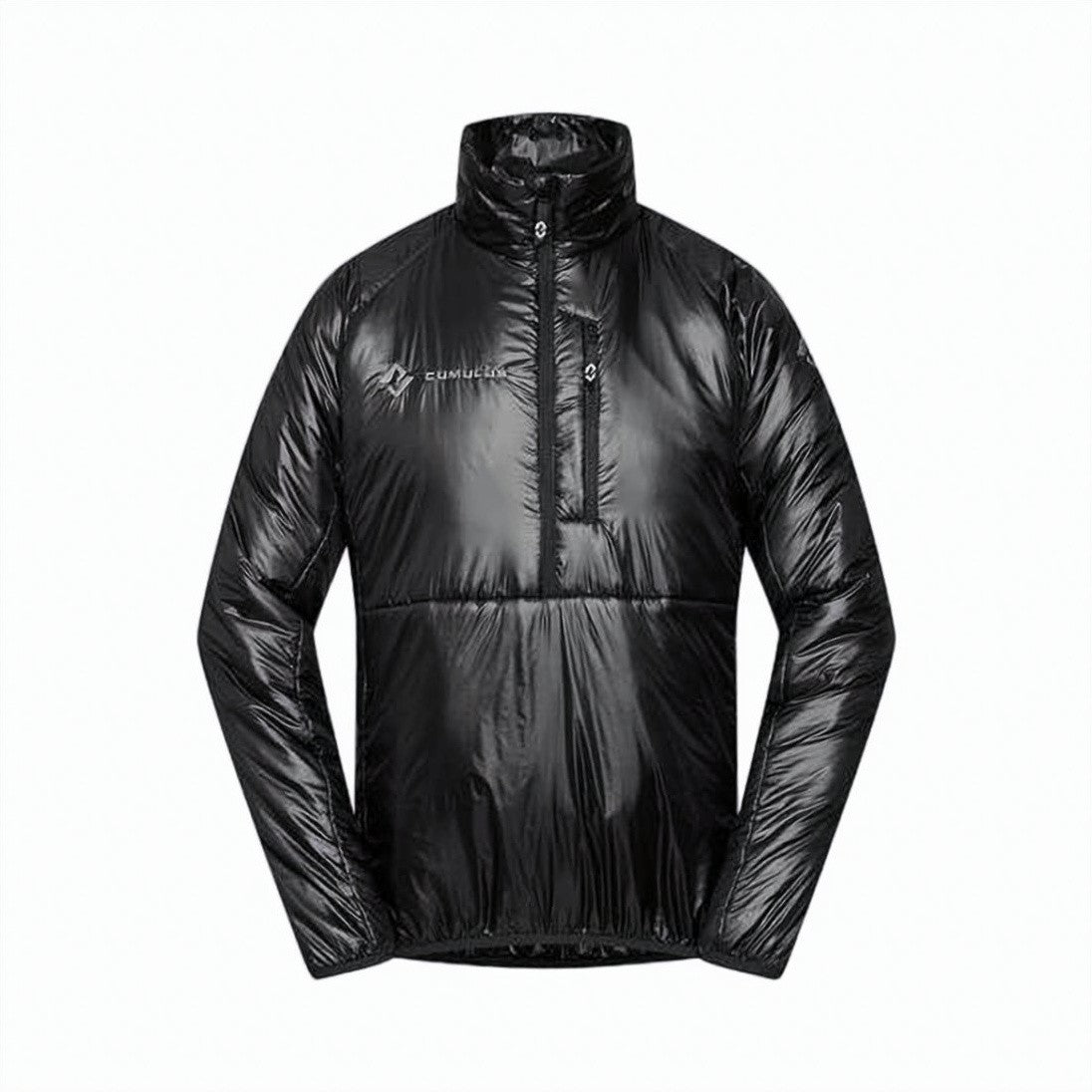 Cumulus High Collar Padded Jacket With Vertical Zipper Pocket