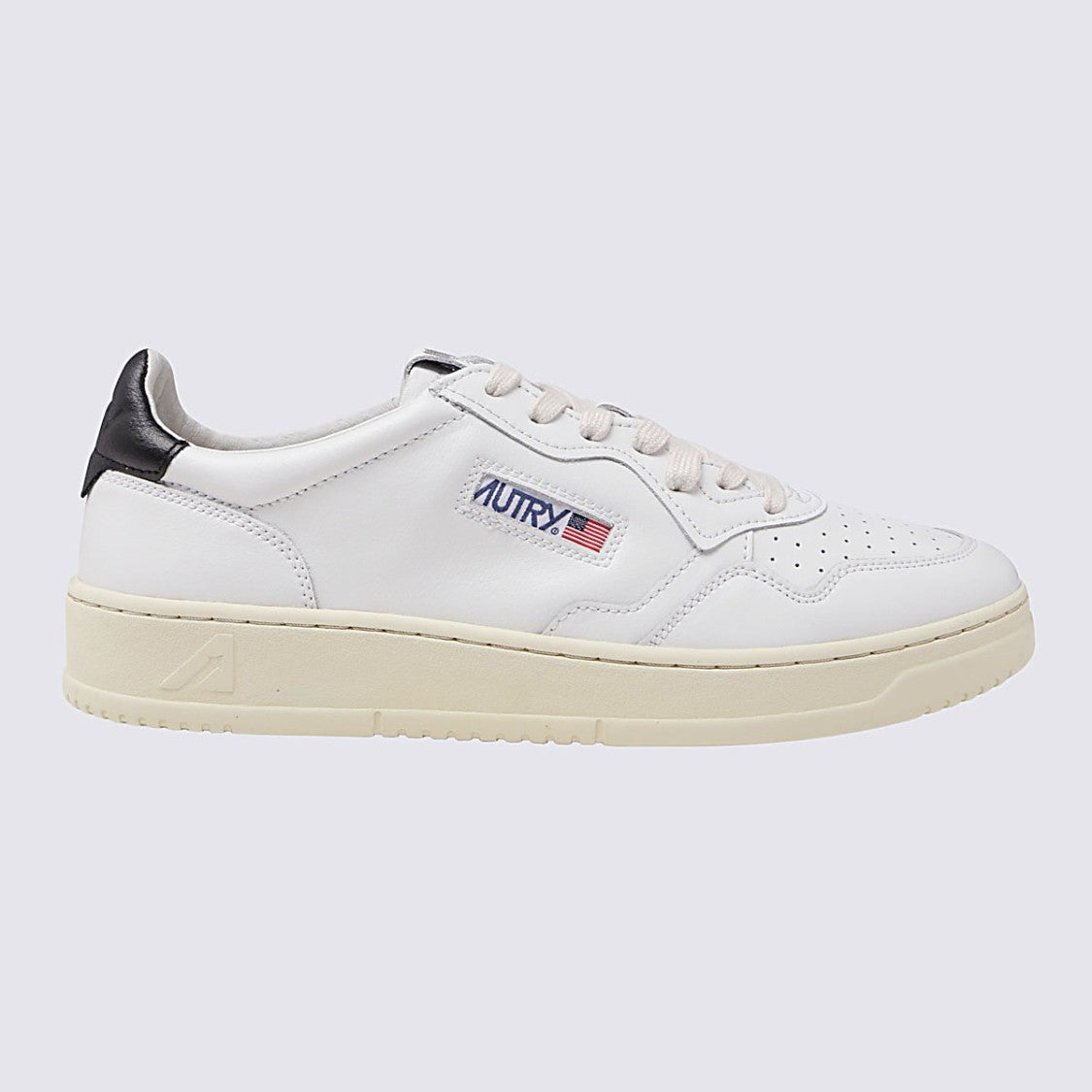 Autry Low-Top White Leather Sneakers