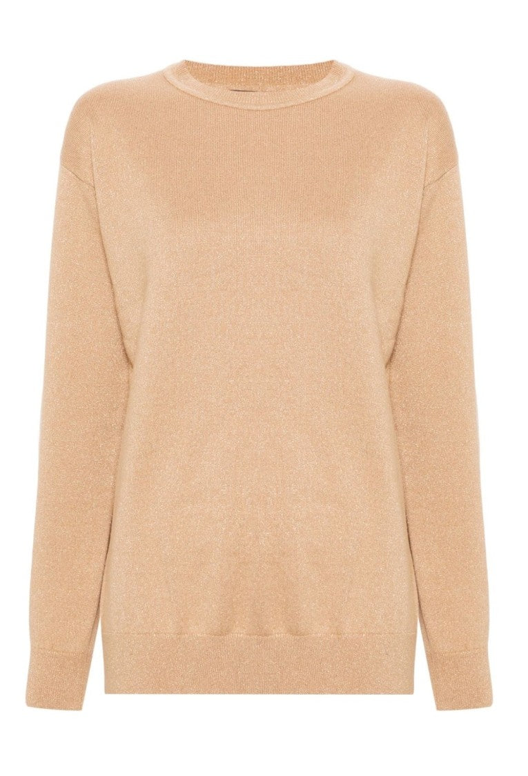 Fabiana Filippi Knit Sweater With Blend Of Wool, Silk, And Cashmere
