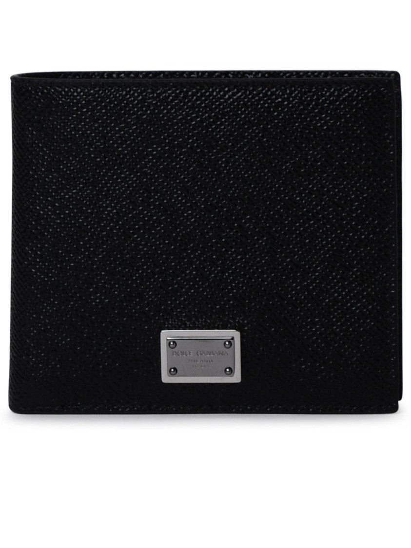 Dolce & Gabbana Black Leather Wallet